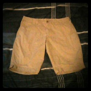Womens khaki shorts